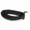 10ft Telephone Handset Phone Extension Cord Coil Line Cable Wire Black AU H0J9