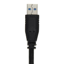 2.5in USB 3.0 SATA Hd Box HDD Hard Drive External Enclosure Case(Black)