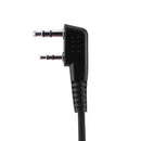 2 Pin Ear Bar Earpiece Mic PTT Headset for Kenwood BAOFENG TYT WOUXUN Radio