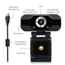 Webcam 1080P 2MP Web Camera USB Plug and Play Video Recording Camcorder For PC