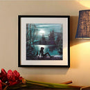Moon Beauty 5D Full Drill Diamond Painting Embroidery DIY Cross Stitch Gift