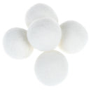 5-pack wool dryer balls natural fabric virgin reusable softener laundry 5cm B&X
