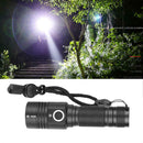 IP44 Waterproof 1500lm XHP50LED Flashlights 4 Modes Pocket Glare Flashlight