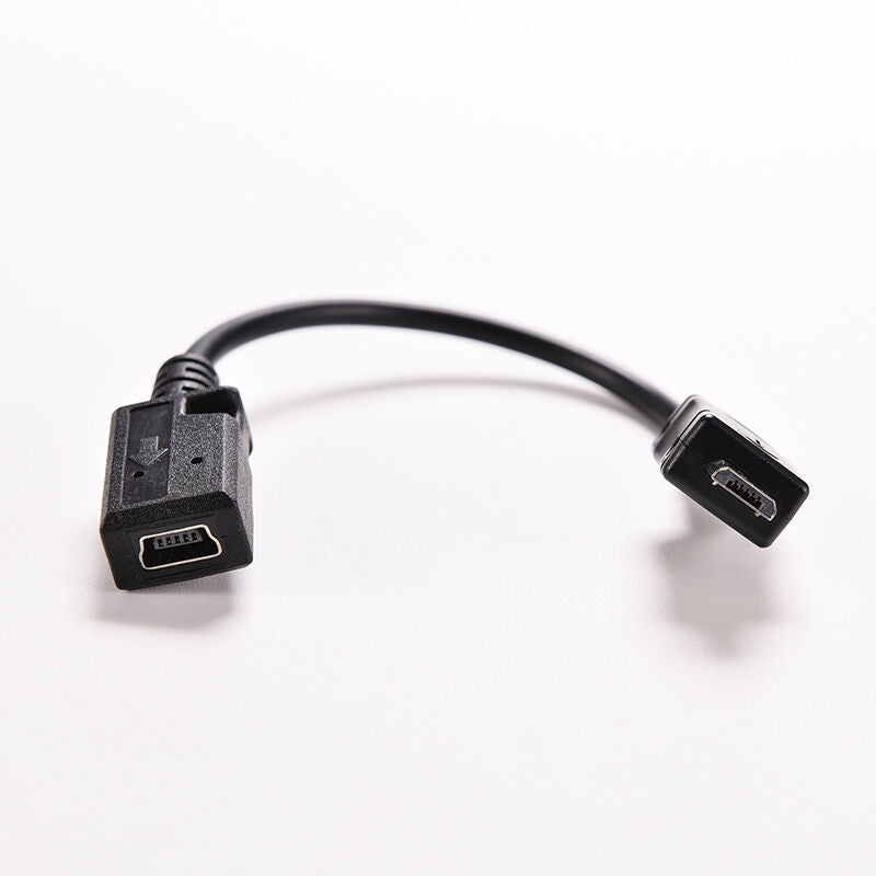 Micro USB 5 Pin Male to Mini USB 5 Pin Female Data Sync Charge Adapter CableMO