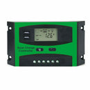 30A 12V 24V Solar Controller LCD Function Dual USB 5VDC Output Solar cells  B3T1