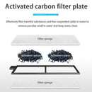 3pcs Aquarium Accessory Fish Tank Activated Carbon Sponge Filter Easy Install