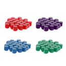 100pack Opaque Blank Six Sided Dice D6 D&D RPG Party Game Dices Mixed Color