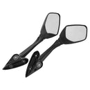 2 Pcs Motorcycle Side Mirror Black Plastic Rearview Mirror for Yamaha XMAX