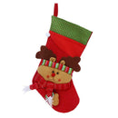 Christmas Hanging Pendant Gift Stocking Tree Home Ornament(Elk) A