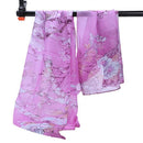 Women Lady Flower Printed Soft Chiffon Scarf Stole Scrawl Wrap (One Size, P B2U7