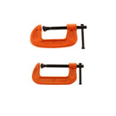2pc G Type Woodworking Clamp Hand Tools DIY Home Woodworking Clamps 1in &2in
