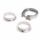 2.5 inch SS 304 V-band Clamp Flange Kit FOR Turbo Exhaust Down Pipe