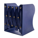Simple Nature Style Blue Decorative Metal Iron Bookends Holder Stand Desk N