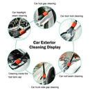 5pcs Car Cleaning Brush Set For Dashboard Crevice Fast Wheel Detailing E3U7 I7T4