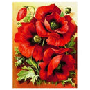 DIY Red Rose Diamond Painting Cross Stitch Kit Embroidery Home Decor Craft