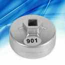 65mm Car 14 Flute Aluminum Oil Filter Wrench Socket Remover Kit HOI