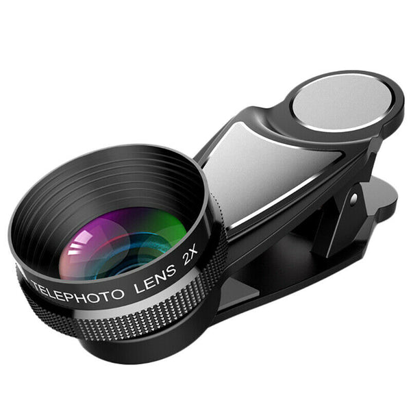 Phone Camera Lens,Optical Zoom 2X Telephoto Lens Mobile Phone Camera Telesc C6I2