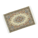 Pack 4 Handcrafted 1/12th Floral Patterned Rug Carpet, Turkish Style Rug