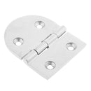 81 x 64mm Flush Hinges 316 Stainless Steel Polished for Boat Marine Door