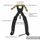 Deluxe Bike Chain Tools Cutter Bicycle Link Pliers Wear Indicator Hook Brush