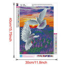 5D DIY Full Drill Diamond Painting Cross Stitch Embroidery (Animal-W096)