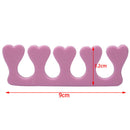 50pcs Nail Art Toes Separators Fingers Foots Sponge Soft Gel UV Beauty Tools LJ