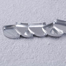 10Pcs Empty metal aluminum palette pans cosmetic eyeshadow blush lipstick  Z