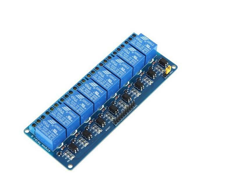 Precision 8-Channel 5V Relay Shield Module Board Optocoupler For Ardu TwJCAU Gw