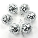 24 pcs 1.8 Inch Disco Ball Mirror Party Christmas Xmas Tree Ornament Decora