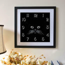 5D DIY Full Drill Diamond Painting Clock Cat Cross Stitch Embroidery Crafts