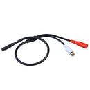 Mic Audio Mini Hidden Microphone Wire for *CCTV Security Surveillance Camera  JR