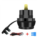 QC3.0 Dual Port USB Fast Car Charger Quick Charge Universal Voltage Di L0Z2