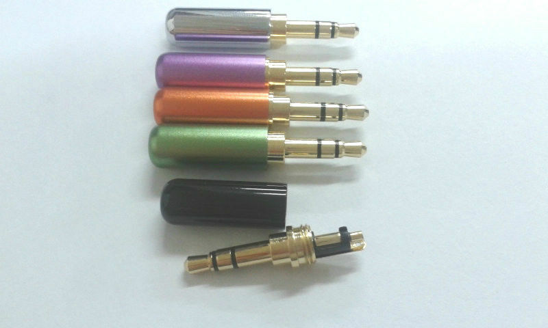 20pcs 3Pole 3.5mm Stereo Male Repair Headphone Jack Plug Metal Audio Soldering N