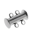 7pcs 2-8 Strands Slide Magnetic Tube Clasps for Necklace Jewelry Findings
