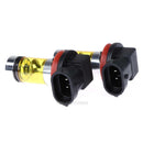 2 X High Power Led Lights 100W H8 H11 Yellow Fog Light 2828 20LED Headlight Lamp