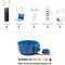 Winter Pet Dog Heating Bowl Constant Temperature Cage Hanging Water Basin  A