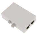 100Mbps Fast Ethernet LAN Cable Switch Box Selector Manual with RJ45 Jack