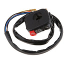 7/8 inch Motorcycle RH Handlebar Horn Turn Signal Light Headlight Ignition Power