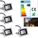 4pcs 10W Cool White High Power LED Flood Light Lamp Outdoor Waterproof 12V