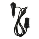 24V 12V Car Cigarette Lighter Adapte Cable Plug Socket With ON-OFF Switch Button