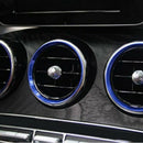 7Pc Car-Styling Ac Outlet Ring Decoration Air Conditioning Vents Trim Stick X5T8