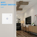 WiFi Smart Wall Touch Light Switch Support Voice APP Remote Control (1C) A