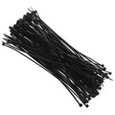 5X(100 Pcs 150 x 1.8mm Electrical Cable Tie Wrap Nylon Fastening Black F8R7)