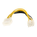 DC 12V ATX/EPS Power Supply 8-Pin CPU Motherboard Male to Female Extension Cable