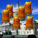 22" x 17" Baby Donald Trump Impeach Foil Balloon Funny Party Balloon 2020.