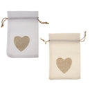 Burlap Jute Drawstring Bags Drawstring Pouch Gift Bags 10 Pieces For  Household