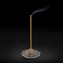 Alloy Material Lotus Incense Burner Holder 9 Holes Flower Statue Censer Plate