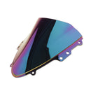Durable New Plastic Windshield Wind Deflector for Suzuki GSXR600 04-05 Blue