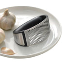 Stainless steel manual garlic press crusher squeezer masher home kitchen tool 3C