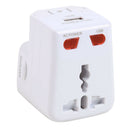 Universal Power Adapter Travel AC Plug with USB Charging Port for US EU UK HOT